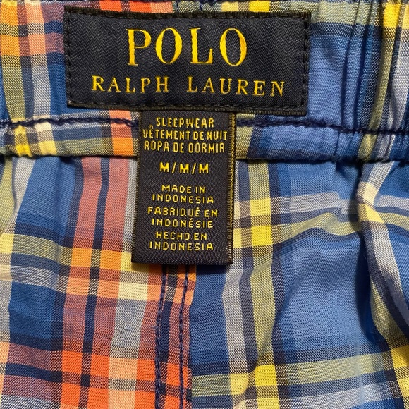 Polo Ralph Lauren plaid sleepwear - Picture 7 of 8